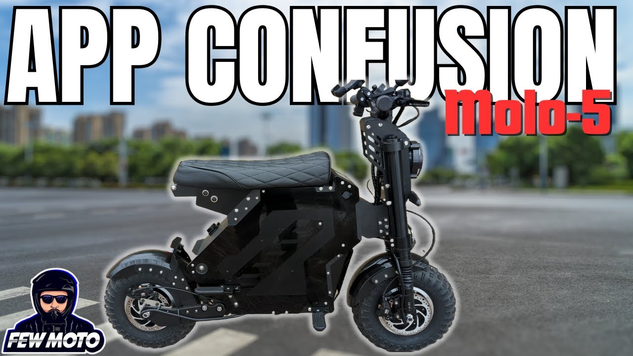 Molo-5 10000w Electric Hyper Scooter: Changing Setting in the App #ebike #electricscooter