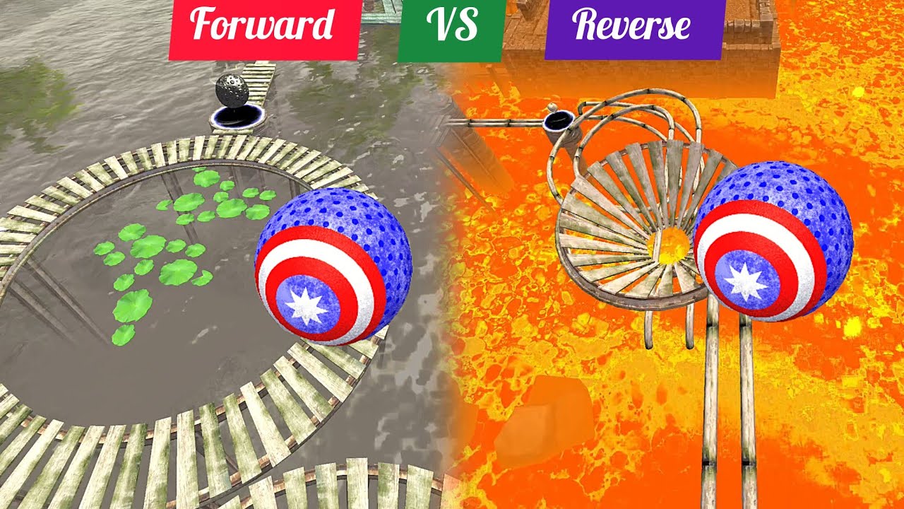 Rollance Adventure Balls ⏩ Forward VS ⏪ Reverse 💥 Nafxitrix Gaming Game 9