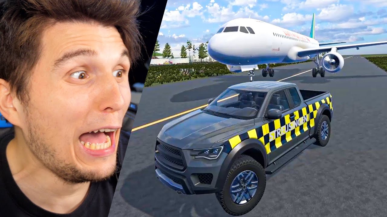 Flugzeug auf der Landebahn RAMMEN! | Airport Service Simulator