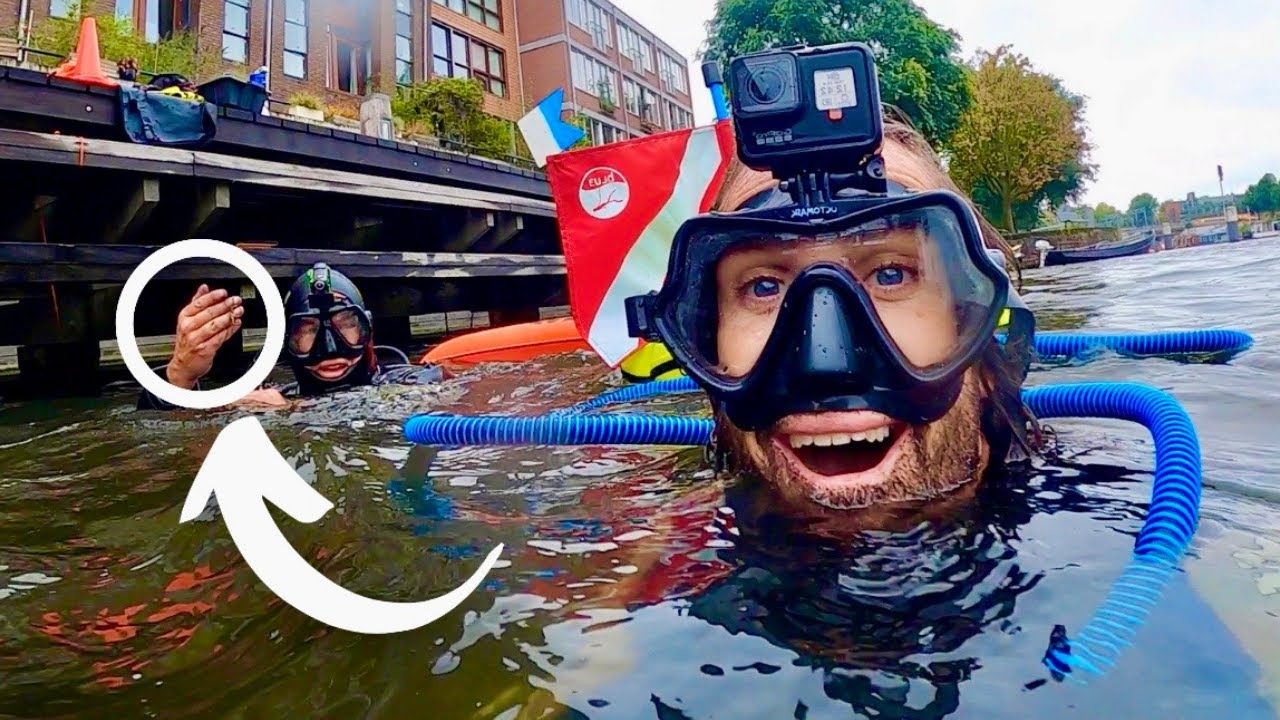 I Can't Believe We Found This! (Scuba Diving Canals in Amsterdam's Canals)