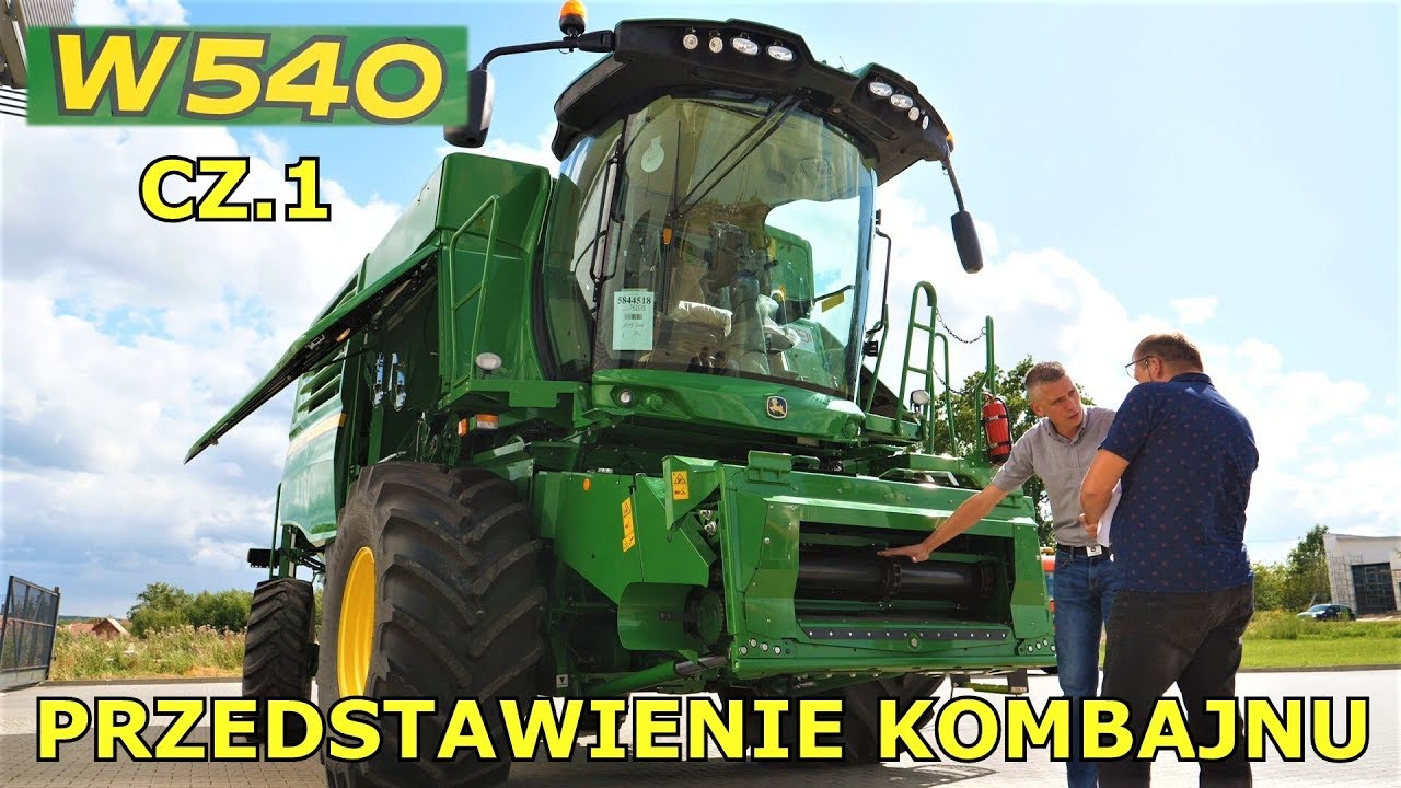 John Deere W540 - Przedstawienie Kombajnu Nowemu Właścicielowi Cz.1 (Prezentacja) ||55