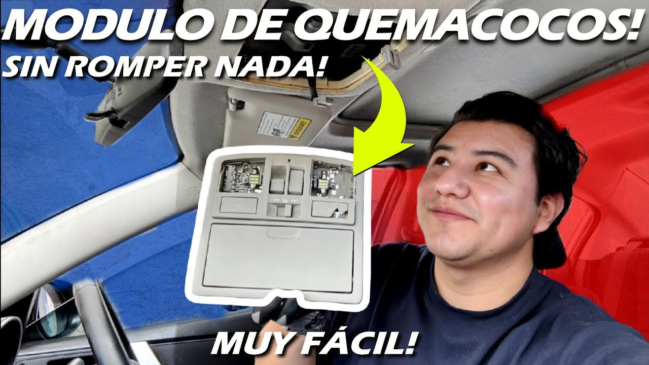 Cómo quitar el CONTROL del QUEMACOCOS sin romperlo | Domo de luz