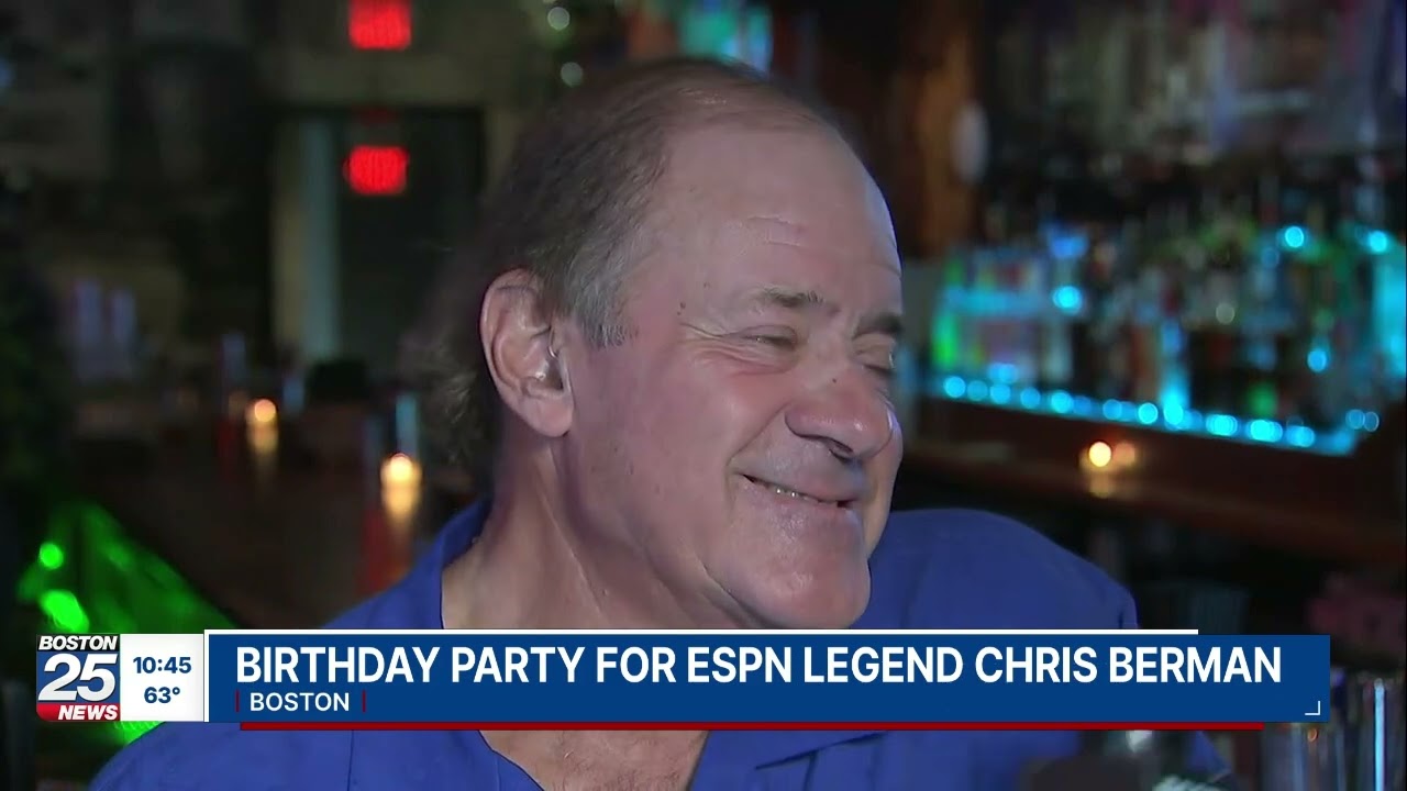 ESPN's Chris Berman celebrates 70th Birthday in Boston