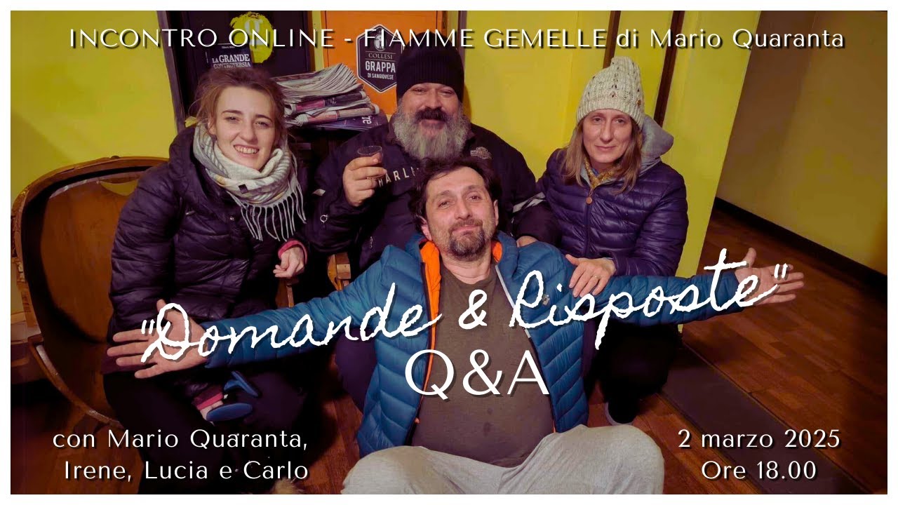 FIAMME GEMELLE - Domande & Risposte Q&A - con Mario Quaranta