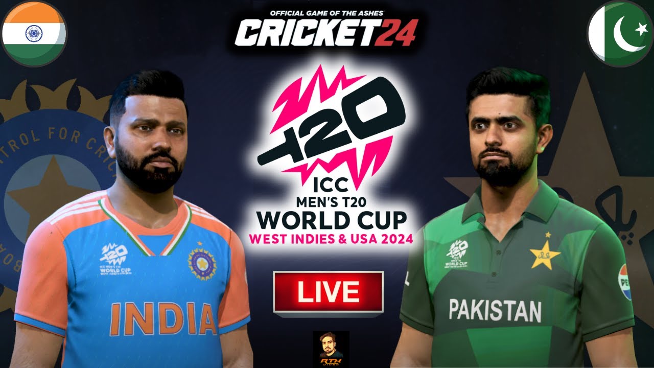T20 World Cup 2024 India vs Pakistan Match In New York - Cricket 24 Live - RtxVivek