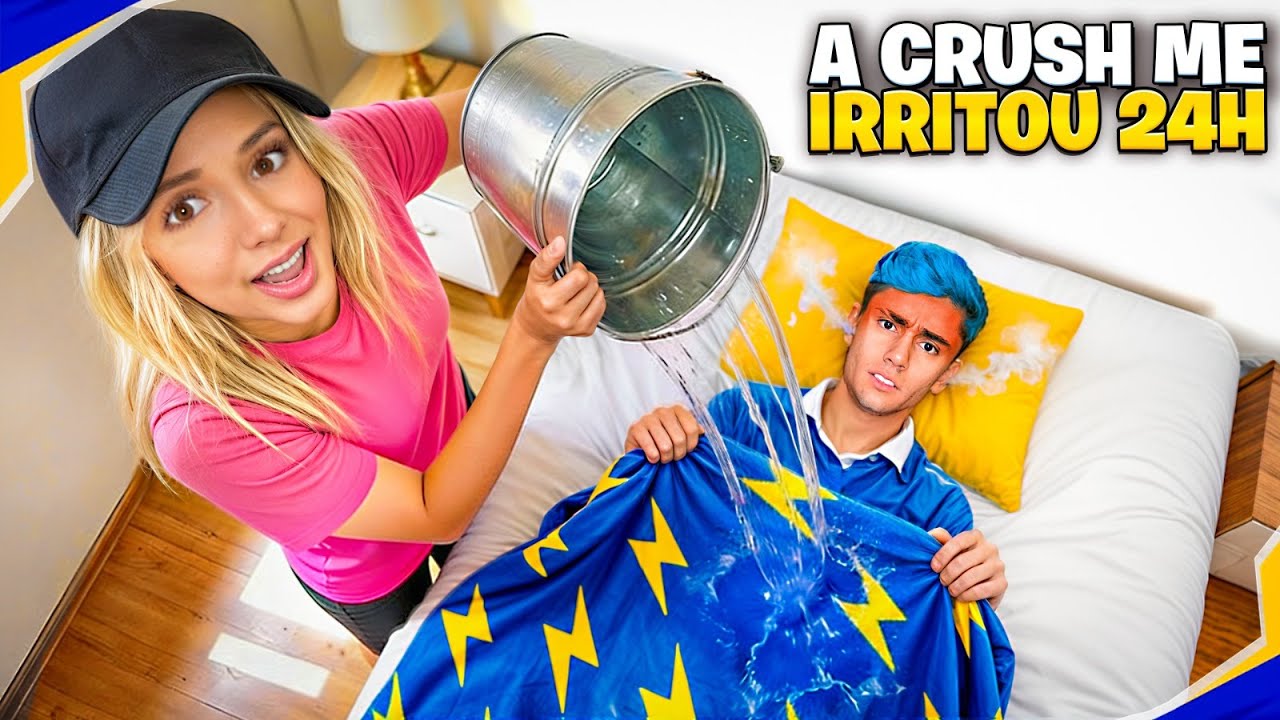 MINHA CRUSH ME IRRITOU POR 24 HORAS!