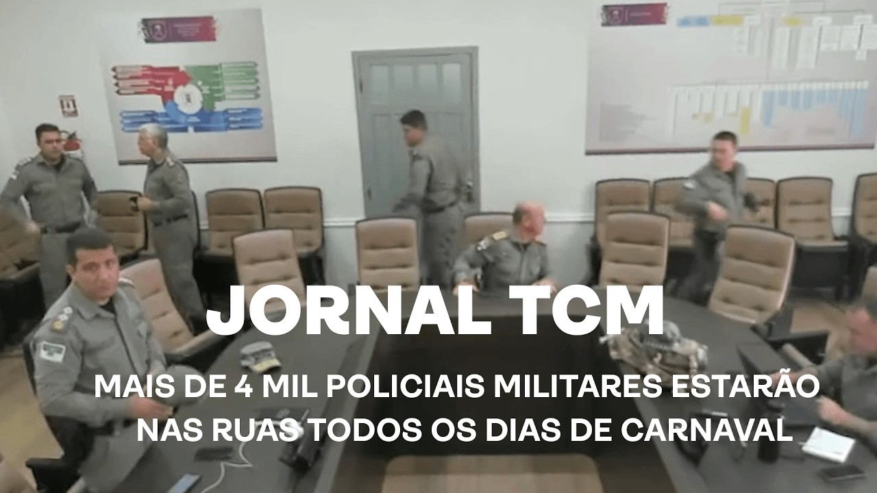 Jornal TCM - Mais de 4 mil policiais militares estarão nas ruas todos os dias de carnaval