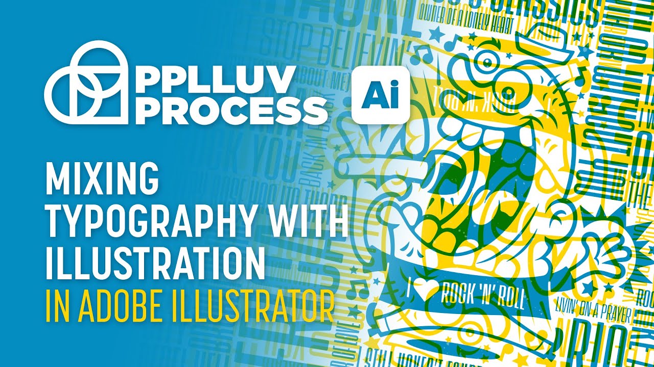 Mixing Typography with Illustration