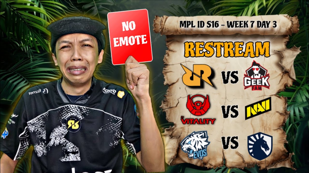 RRQ VS GEEK FAM - RESTREAM MPL ID S16