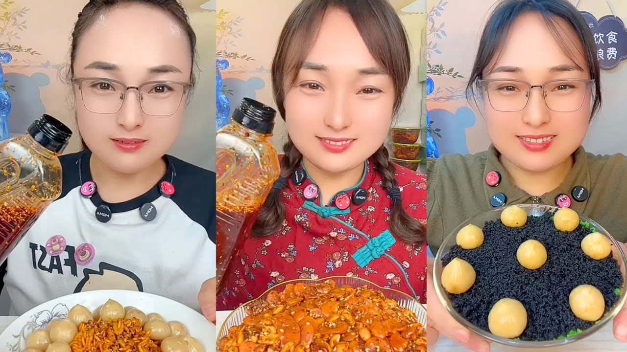 Traditional Spicy Food Eating | Chinese Mukbang #35