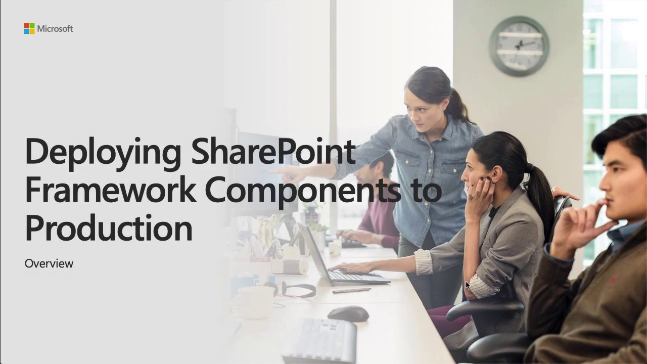 Deploying SharePoint Framework Components to Production