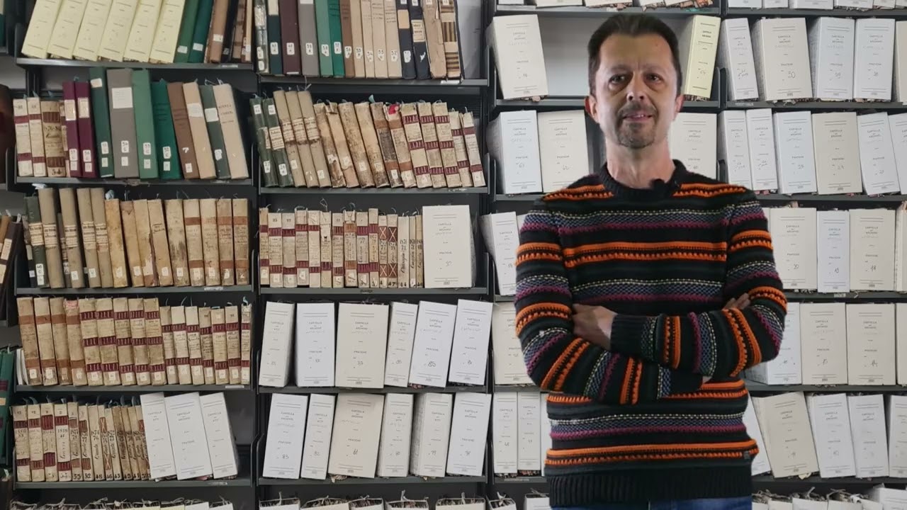 Biblioteca Diffusa - Cascina - intervista all'archivista del Comune di Cascina - Diego Sassetti