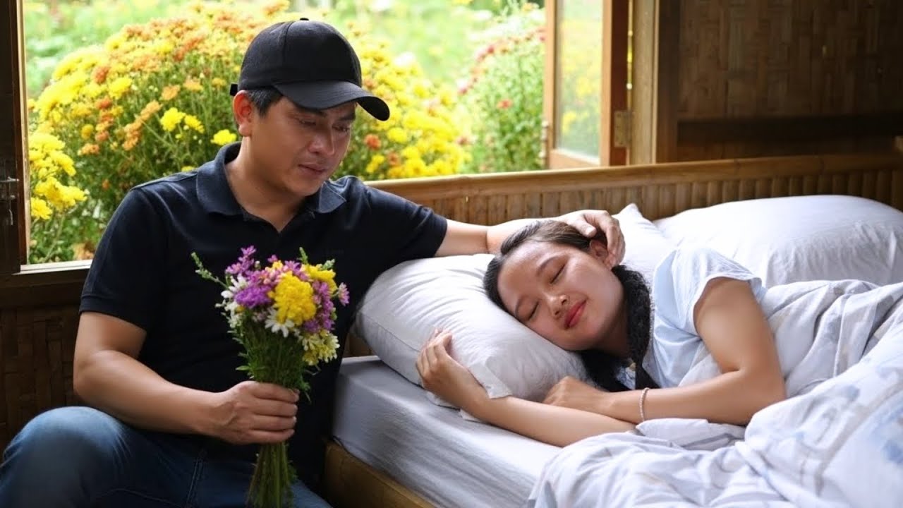 James Risked Everything to Visit Diep - A Secret Bouquet Beside Her Pillow