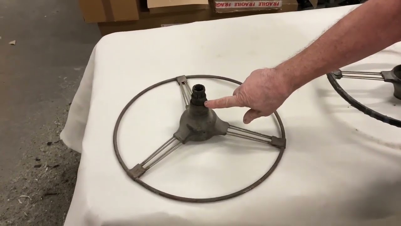 Austin Healey Steering Wheel Restoration Process