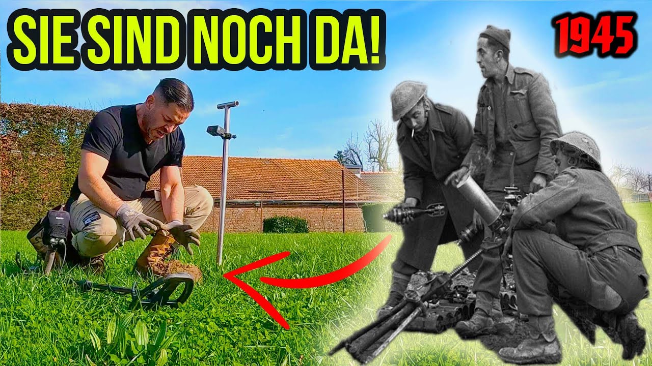 WW2 Stellung im Garten entdeckt - inklusive TRAUMFUND