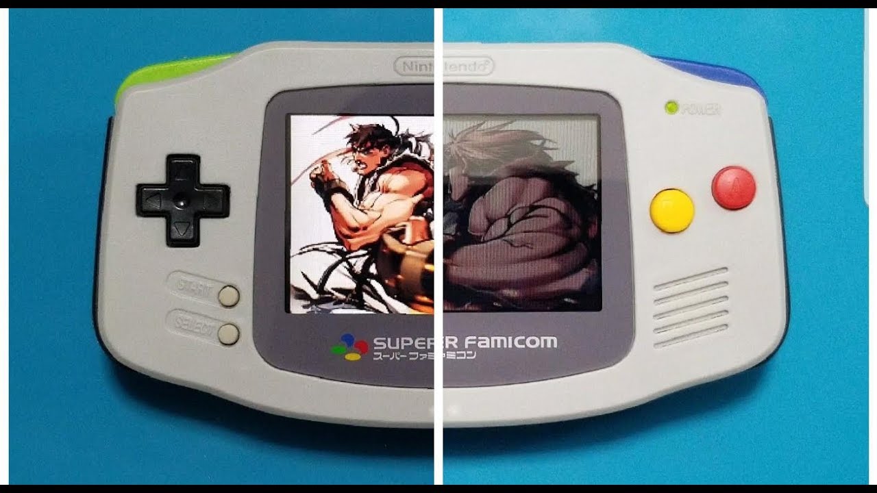 ゲームボーイアドバンス　バックライト化して驚く。
