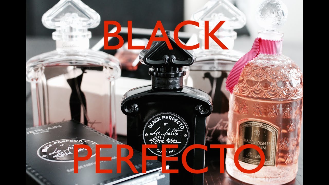 GUERLAIN BLACK PERFECTO la petite robe noire perfume is here!!