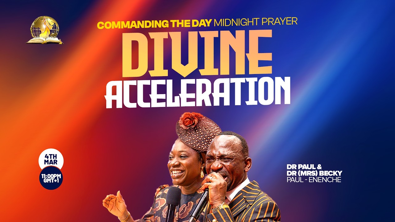 COMMANDING THE DAY MIDNIGHT PRAYER  || DIVINE ACCELERATION || 04-03-2026