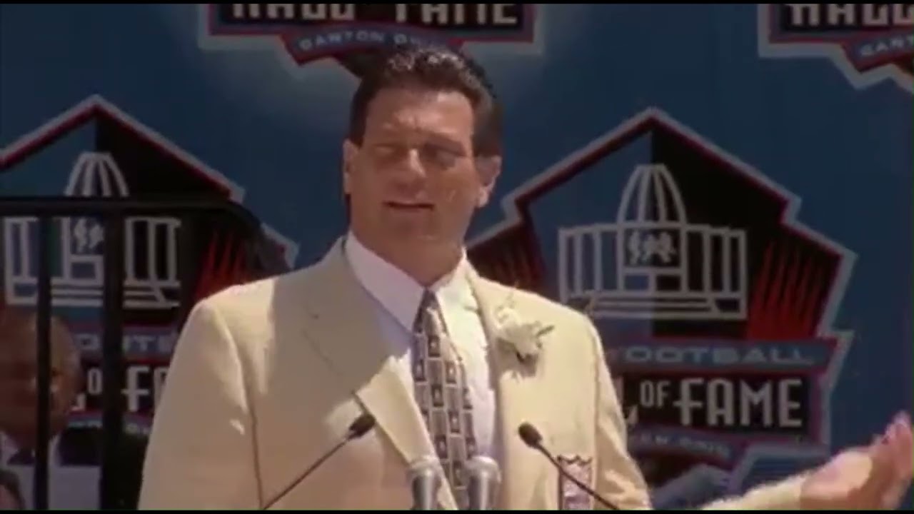 Dan Hampton Pro Football Hall of Fame Speech