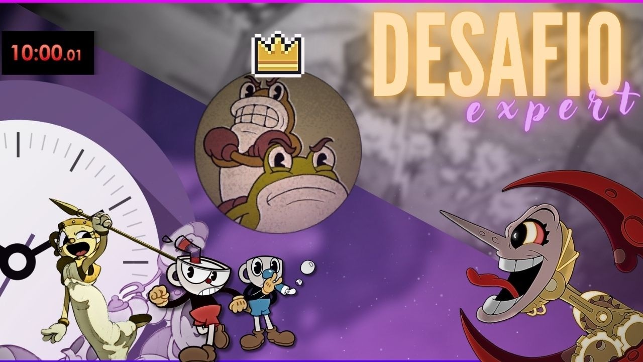 ATÉ ONDE DÁ PRA CHEGAR EM 1 HORA NO CUPHEAD EXPERT? (ou era pra ser isso)