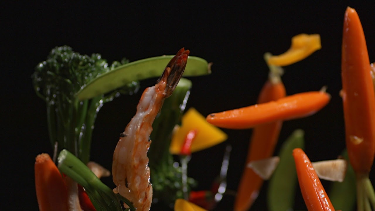 Food slow motion