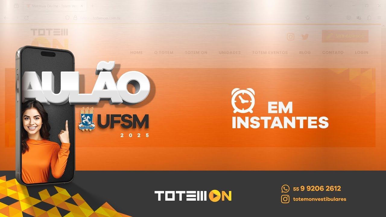 Aulão Vestibular UFSM Totem On