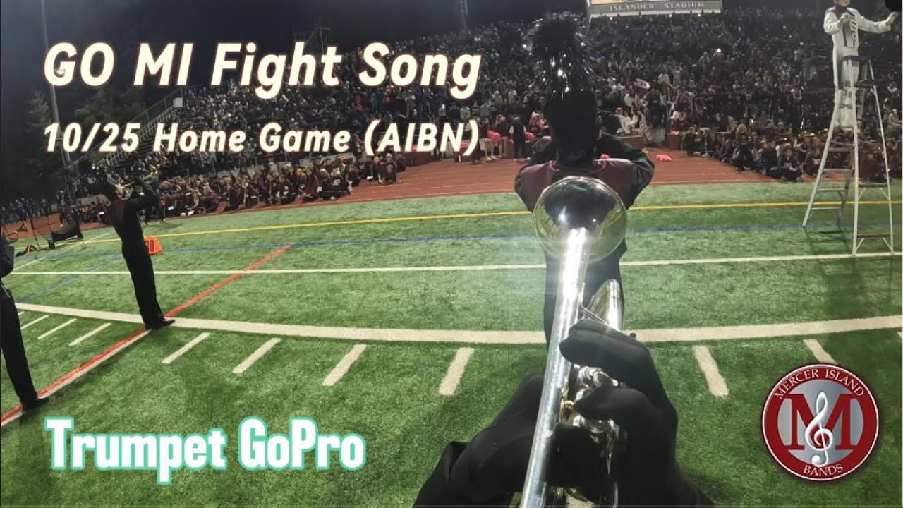 10/25 MIHS Marching Band - Fight Song & March-Off