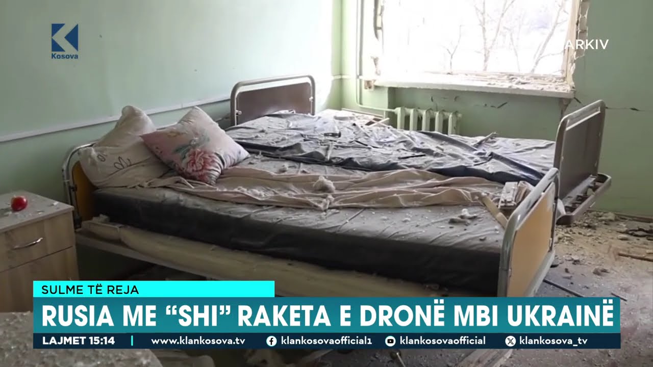Sulme të reja  - Rusia me “shi” raketa e dronë mbi Ukrainë