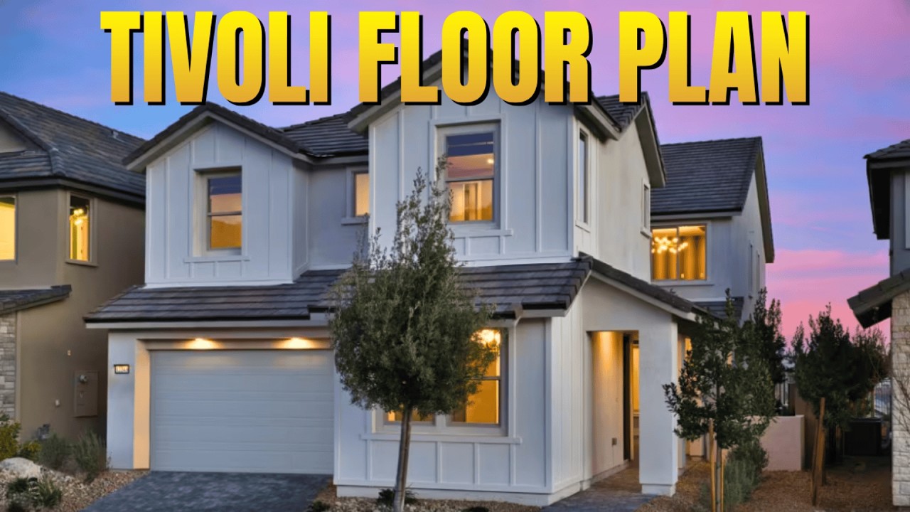 Tivoli Floor Plan Tour | Brantley by Pulte Homes in West Summerlin Las Vegas