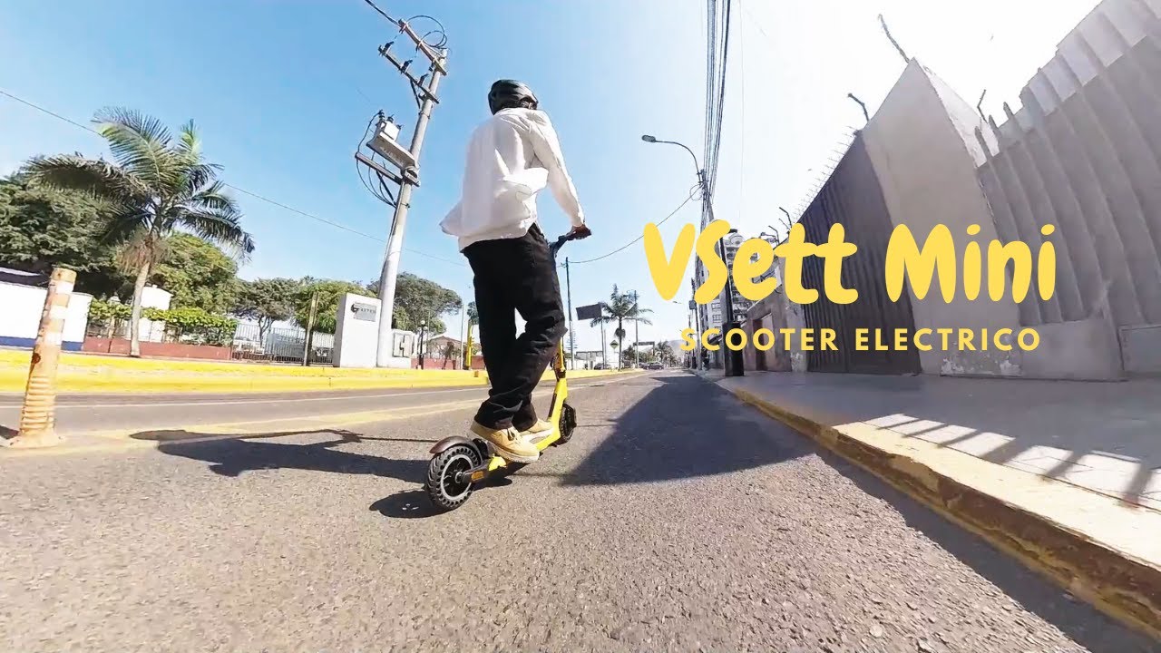 Que Scooter Eléctrico Comprar en Perú 2023? |  Vsettt Mini | Portabilidad y Practicidad