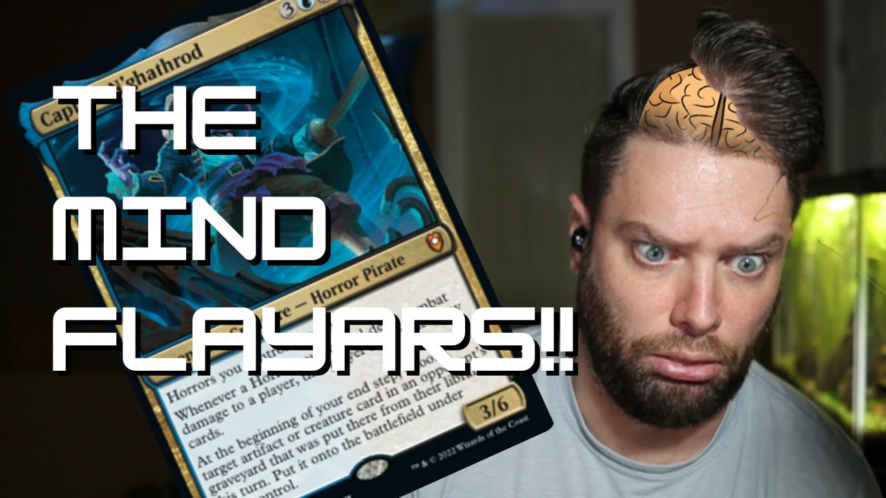 What are the TOP 5 best EDH cards for Captain N'ghathrod? | MIND FLAYARRRS Precon Upgrade!