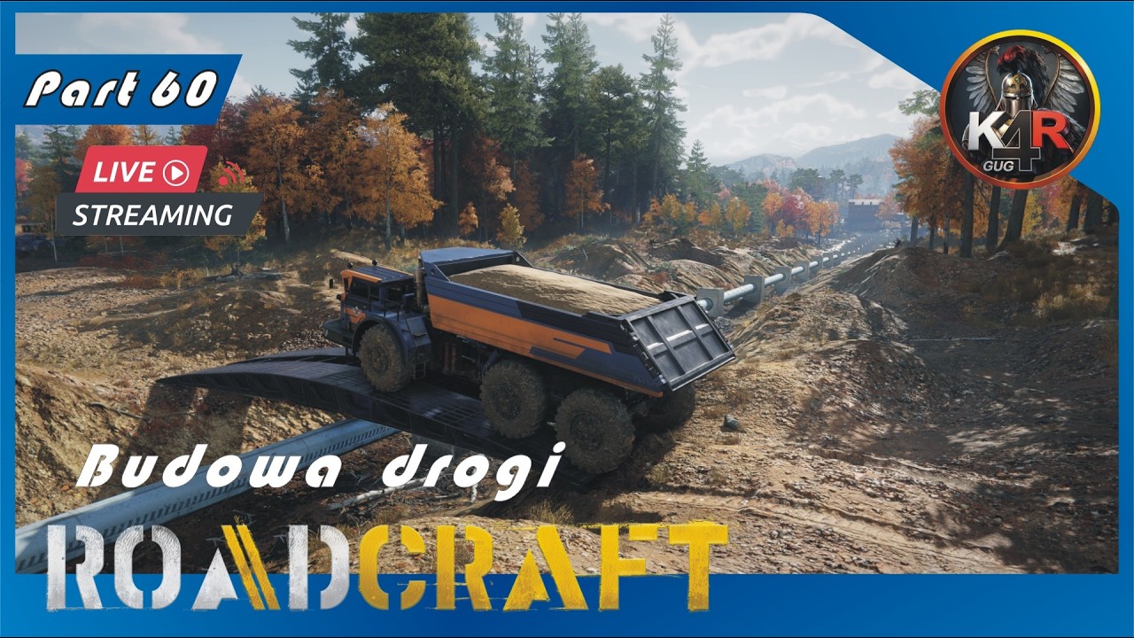 RoadCraft #60 🚧 W odosobnieniu - Budowa przejazdu \ LiveOn PL