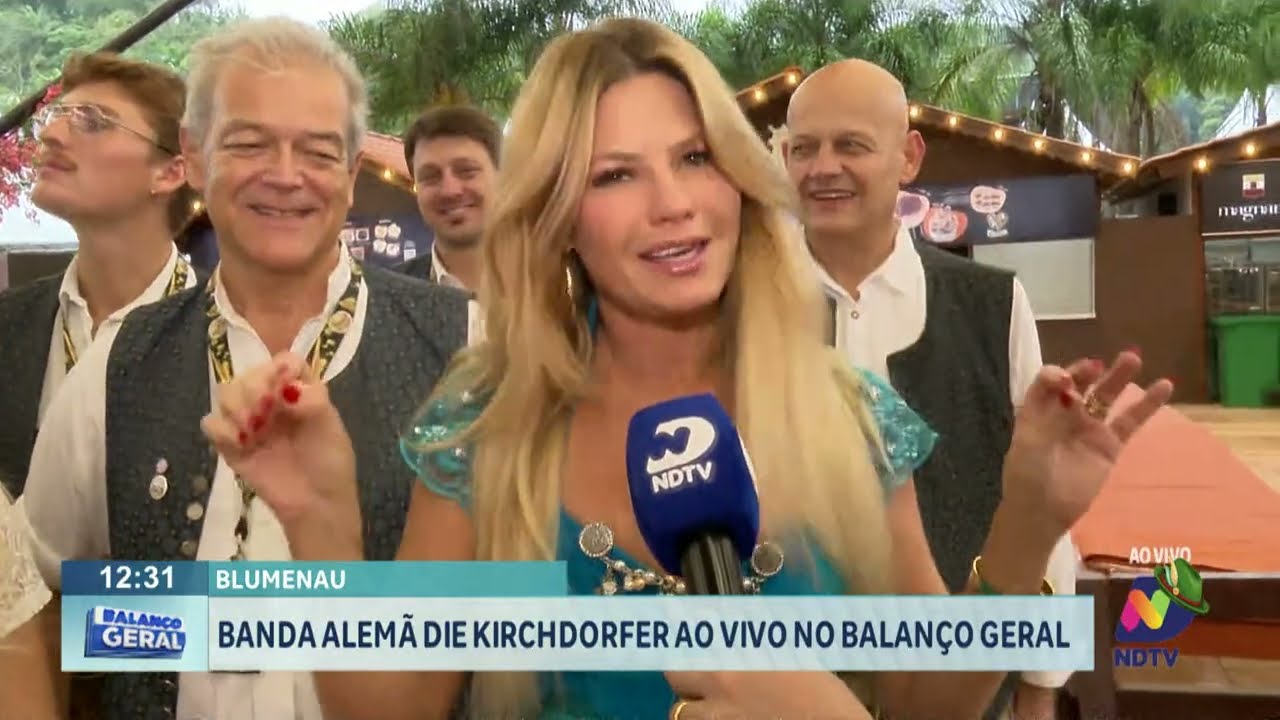 Blumenau: banda alemã die Kirchdorfer é uma das atrações da Oktoberfest