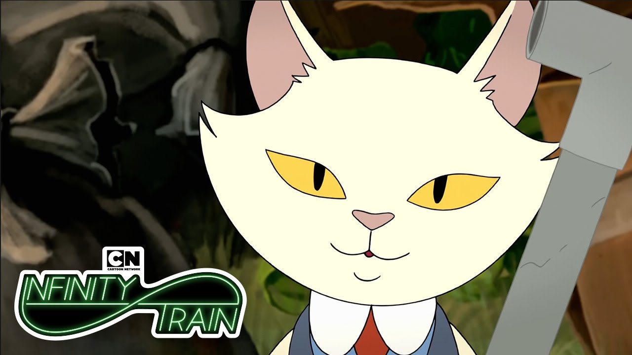 Learn French With The Cat | Infinity Train | Cartoon Network