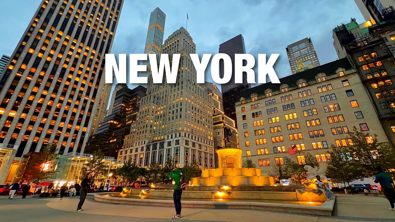 New York City 4K LIVE Manhattan on First Day of Fall 2026 (September 22, 2026)