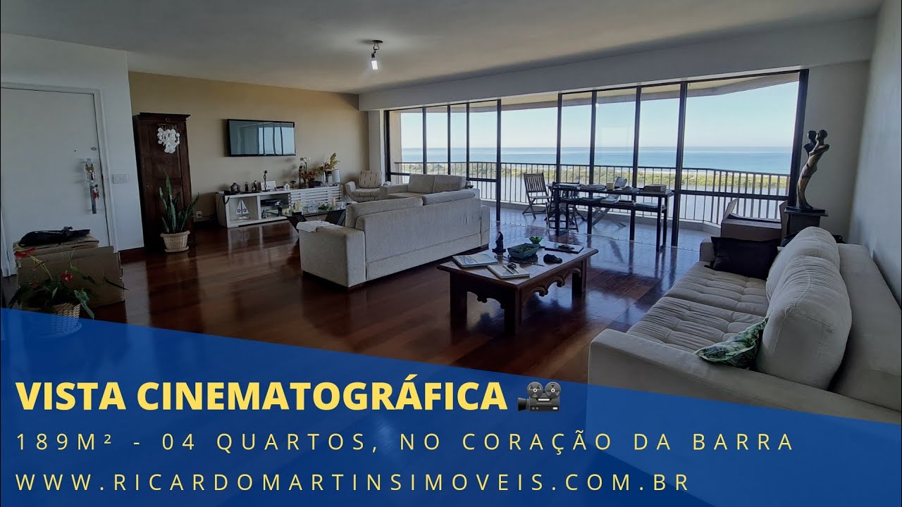 VISTA CINEMATOGRÁFICA 📽🎬📺🎞 - NOVO LEBLON | RICARDO MARTINS IMÓVEIS RJ