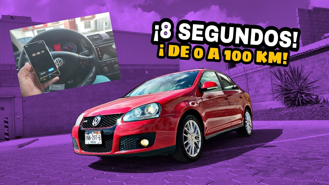 ACELERACIÓN 0 A 100 KM EN 10 SEGUNDOS VW BORA GLI!
