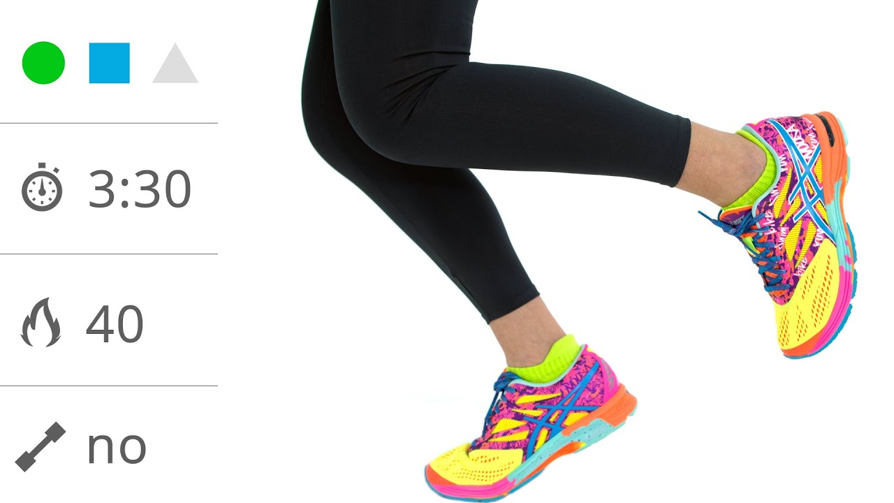 Running: Allenamento cardio con blocchi di Corsa lenta, Veloce e Scatto