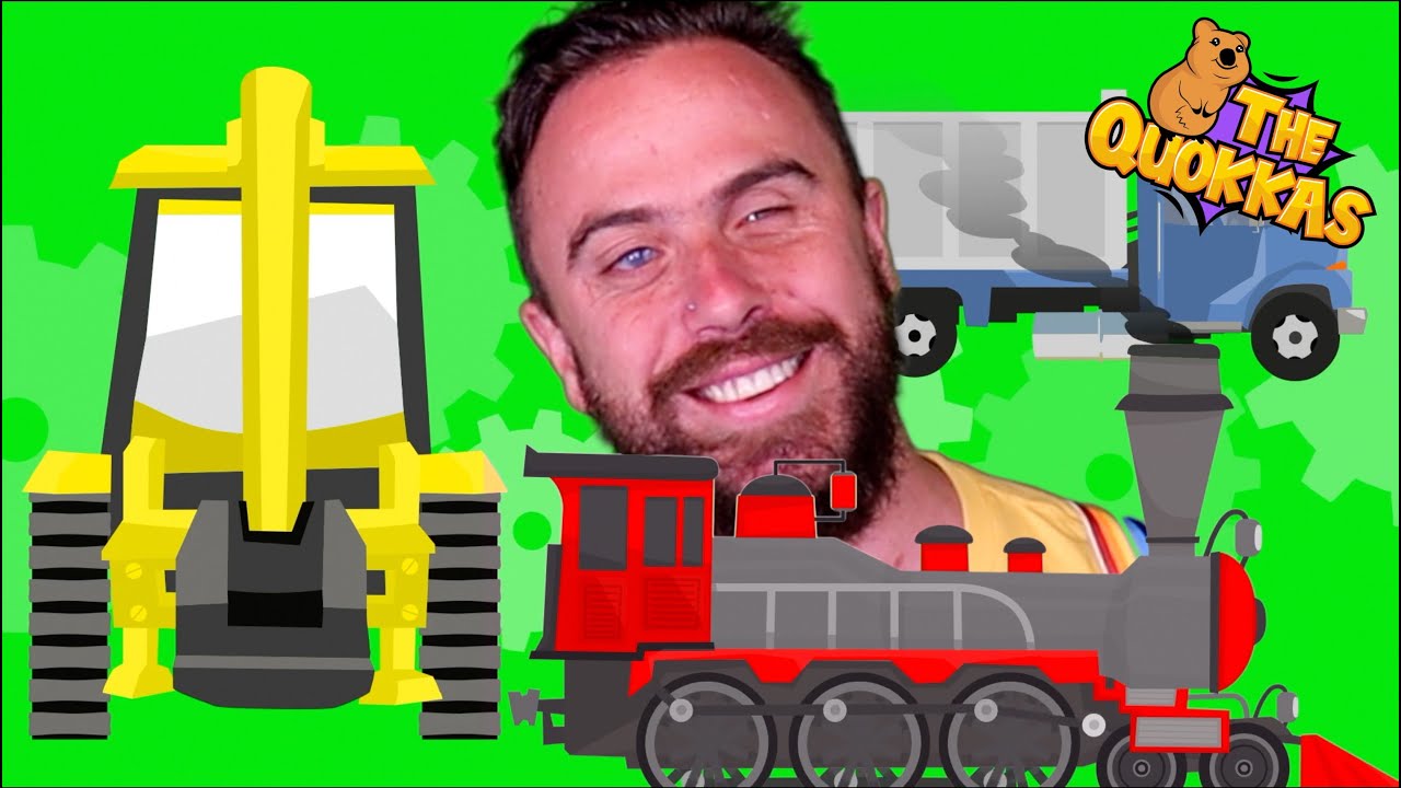 Cars, Trucks & Anything That Goes - The Quokkas | Kids music compilation | Diggers, monster trucks
