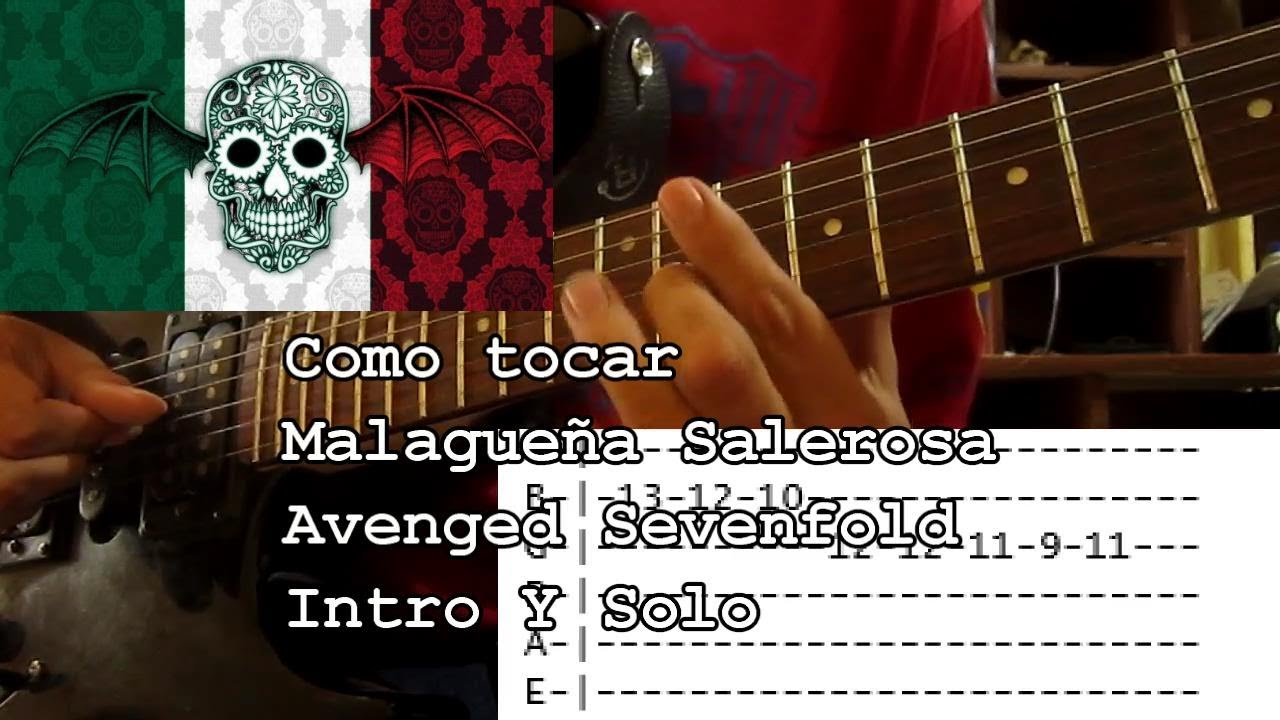 Como Tocar - Malagueña Salerosa (La Malagueña) - Avenged Sevenfold (Intro y Solo)