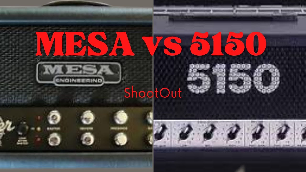Shoot out Peavey 5150 vs MESA Boogie Rectifier
