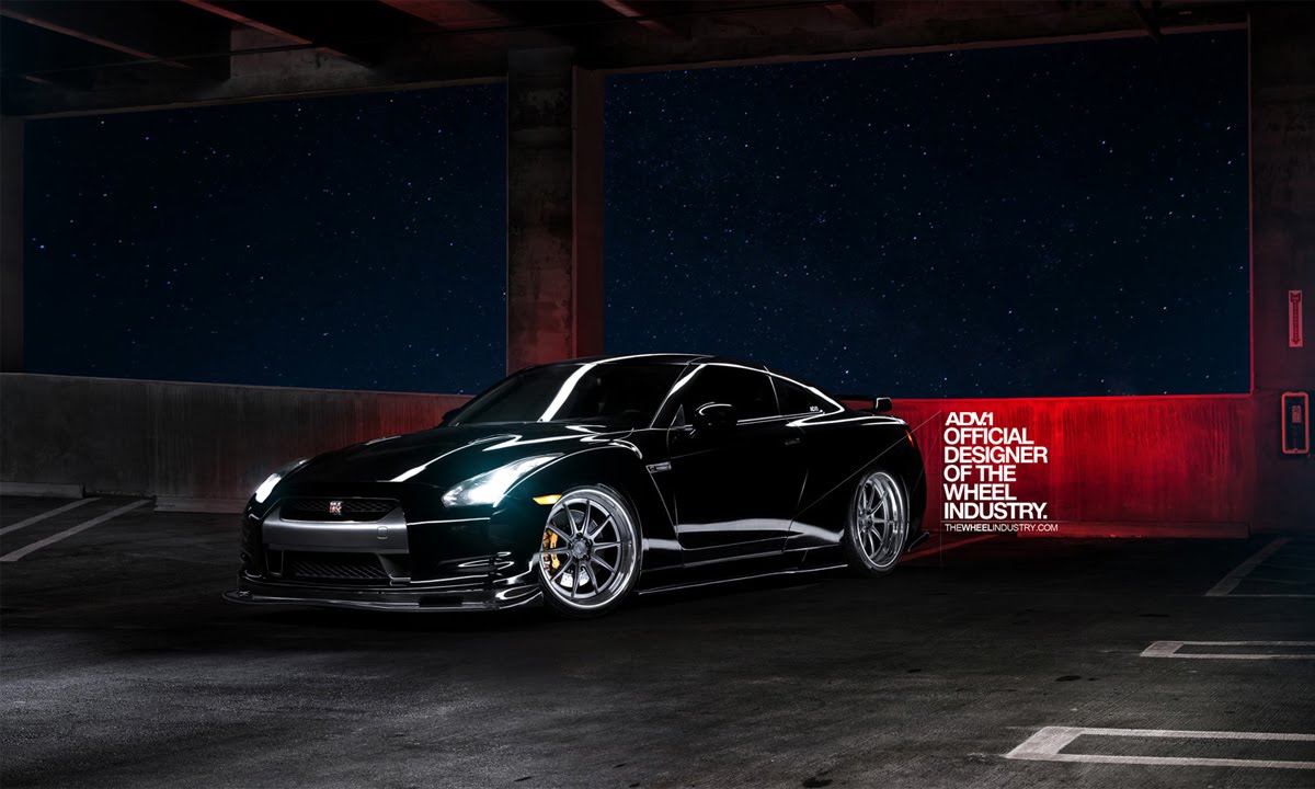 ADV.1 Wheels GTR...Just going home after work and getting some gas.  But more awesome.