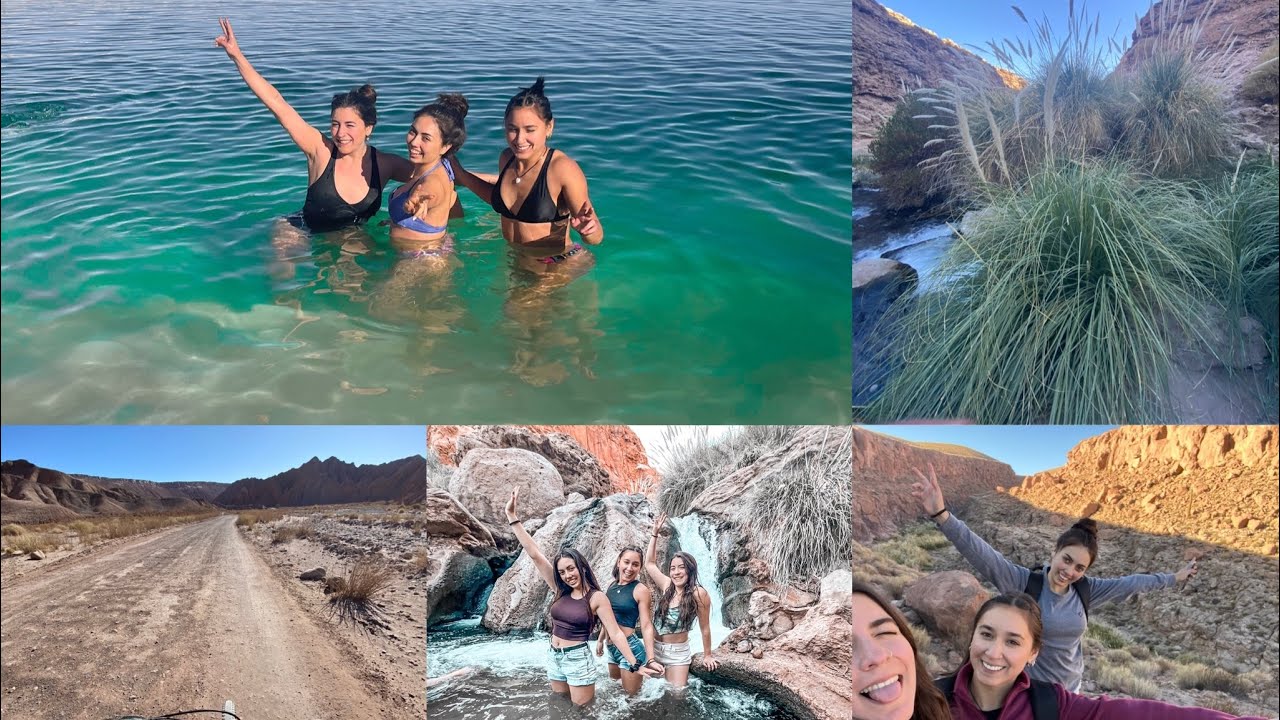 Vlog San Pedro de Atacama🏜 //Termas purilibre, Laguna de Baltinache y más🙌🏼✨