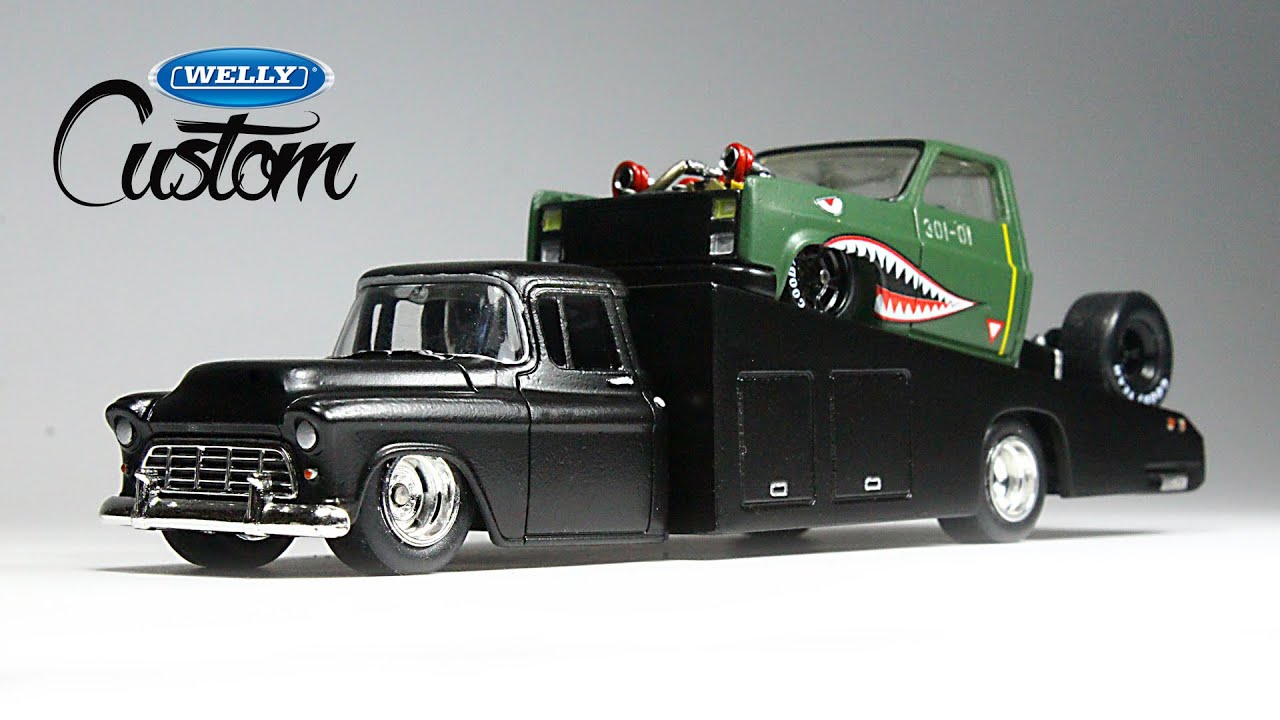 CHEVY HAULER - WELLY DIECAST CUSTOM