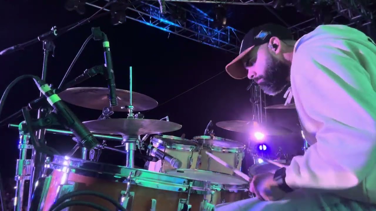 Indiomar / Funky en vivo /Promesas  /Xela Guatemala 🇬🇹 (Drum Cam)