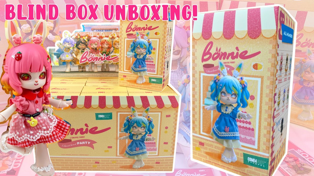 Let's Open 6 Ball Jointed Doll Blind Boxes from KikaGoods! DID I GET THE SECRET DESIGN?! BONNIE BJD