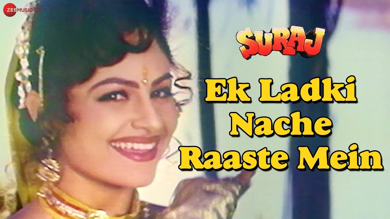 Ek Ladki Nache Raaste Mein | Suraj | Mithun Chakraborty & Ayesha Jhulka | Kumar Sanu & Poornima