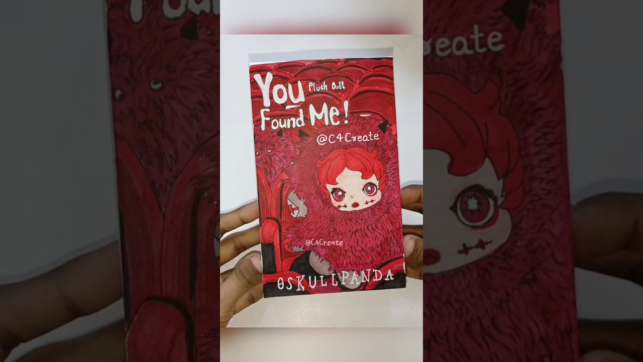 Popmart You found me Skull panda blind box #popmart #youfoundme #skullpanda #shortsfeed #shortsfeed