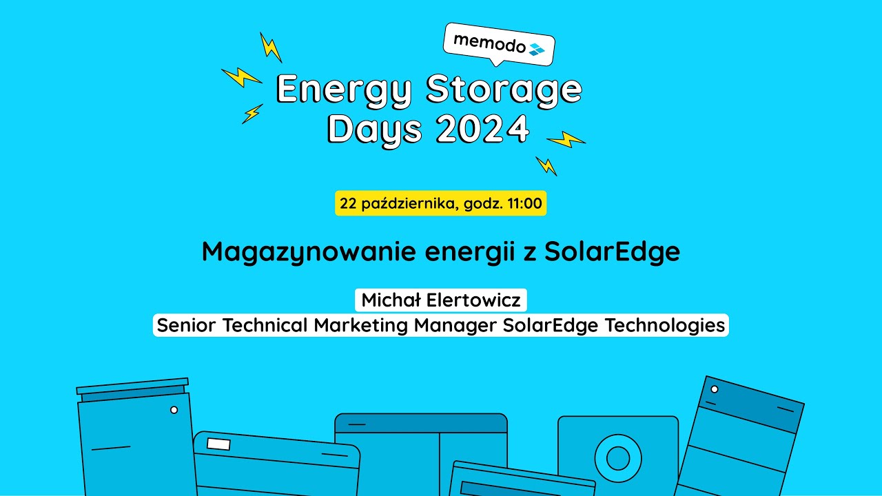 MESD: Magazynowanie energii z SolarEdge