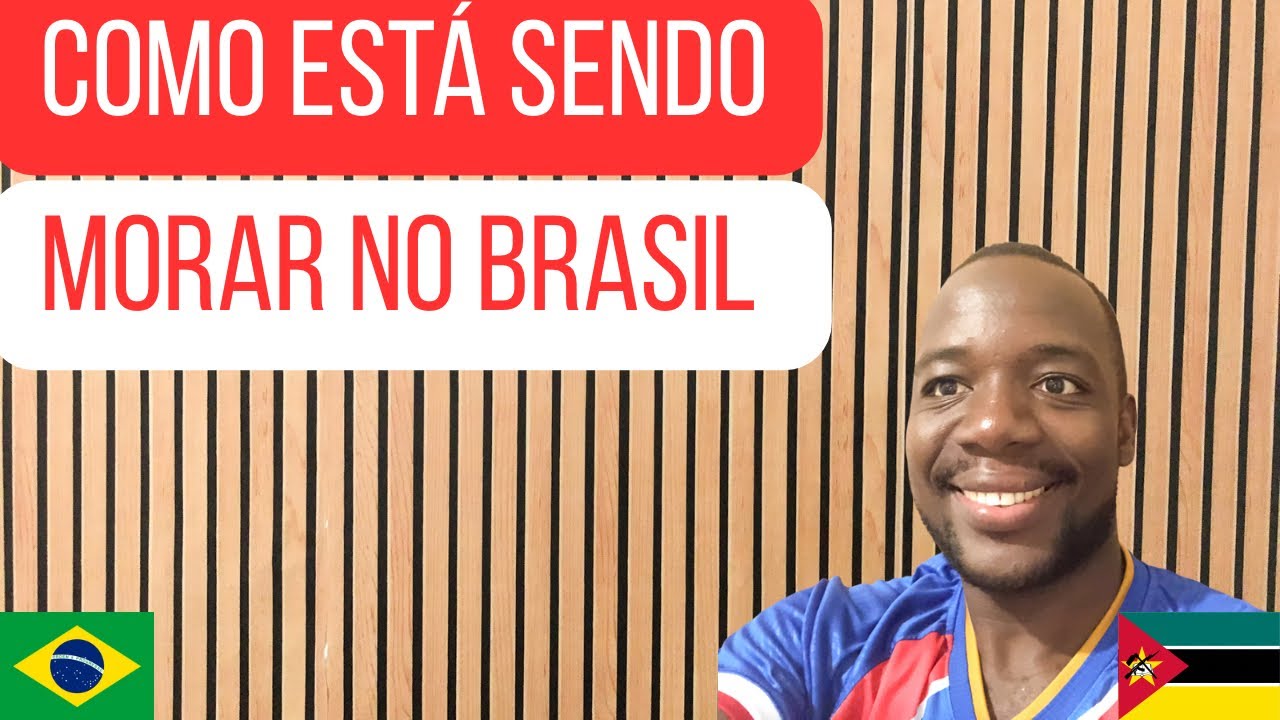AFRICANO FALA COMO ESTÁ SENDO MORAR NO BRASIL 